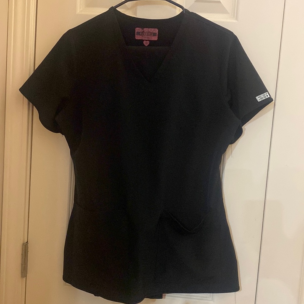 Black scrub set